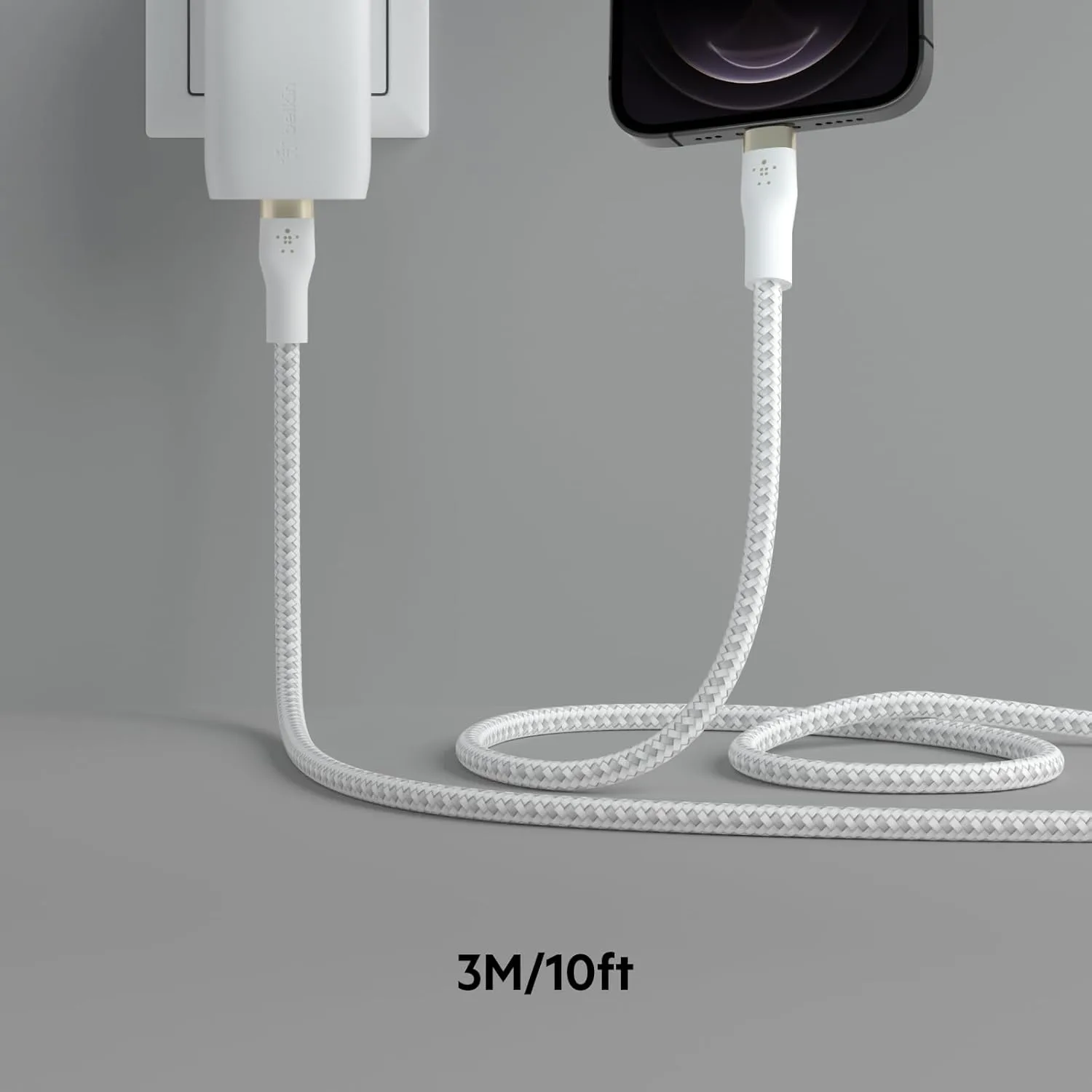 Belkin BoostCharge Pro Flex Braided USB-C to Lightning Cable