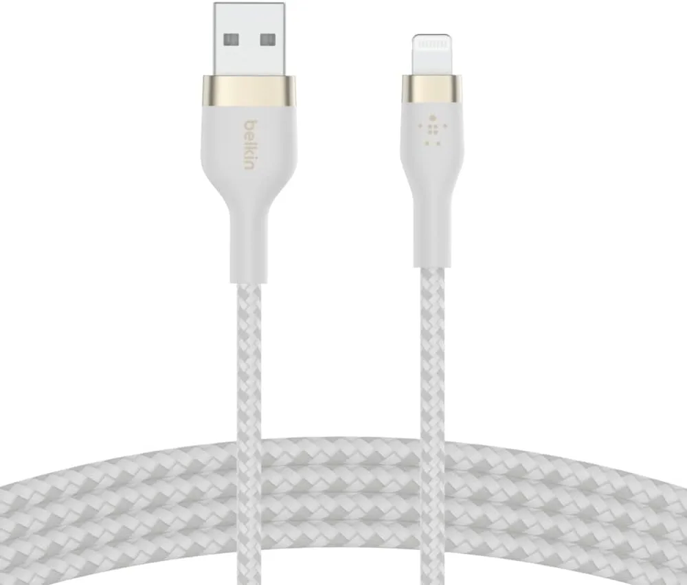 Belkin BoostCharge Pro Flex Braided USB-A to Lightning Cable