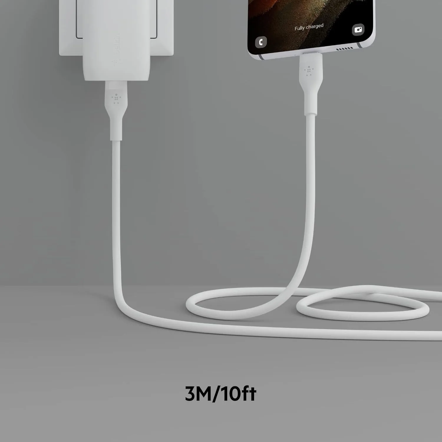 BELKIN BoostCharge Flex Silicone USB-C to USB-C Charging Cable