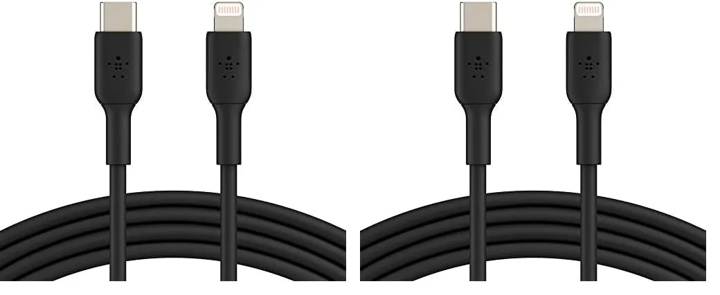 Belkin BoostCharge USB-C to Lightning Cable - MFi Certified 18W Power Delivery