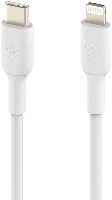 Belkin BoostCharge USB-C to Lightning Cable - MFi Certified 18W Power Delivery