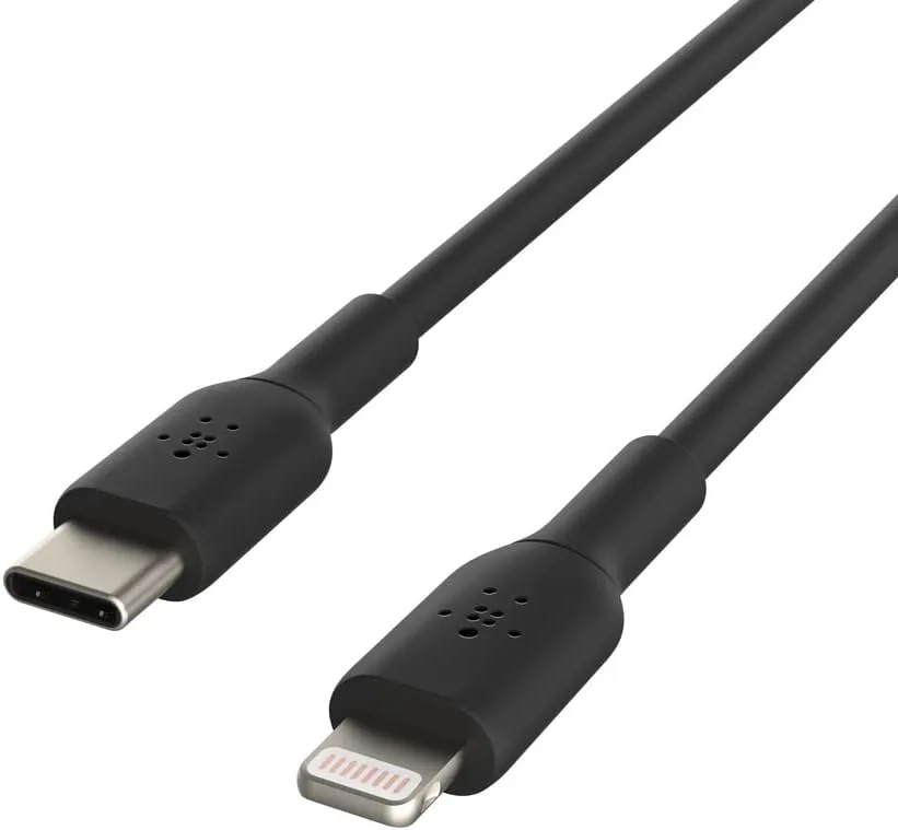 Belkin BoostCharge USB-C to Lightning Cable - MFi Certified 18W Power Delivery