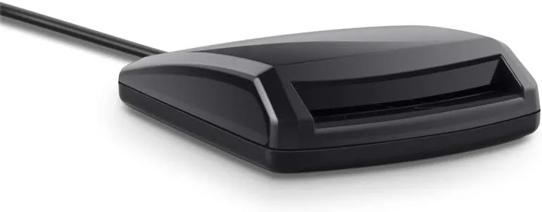 Belkin CAC Card Reader - Smart Card Reader With USB Connection - Compatible With Multiple Operating Systems and Contact