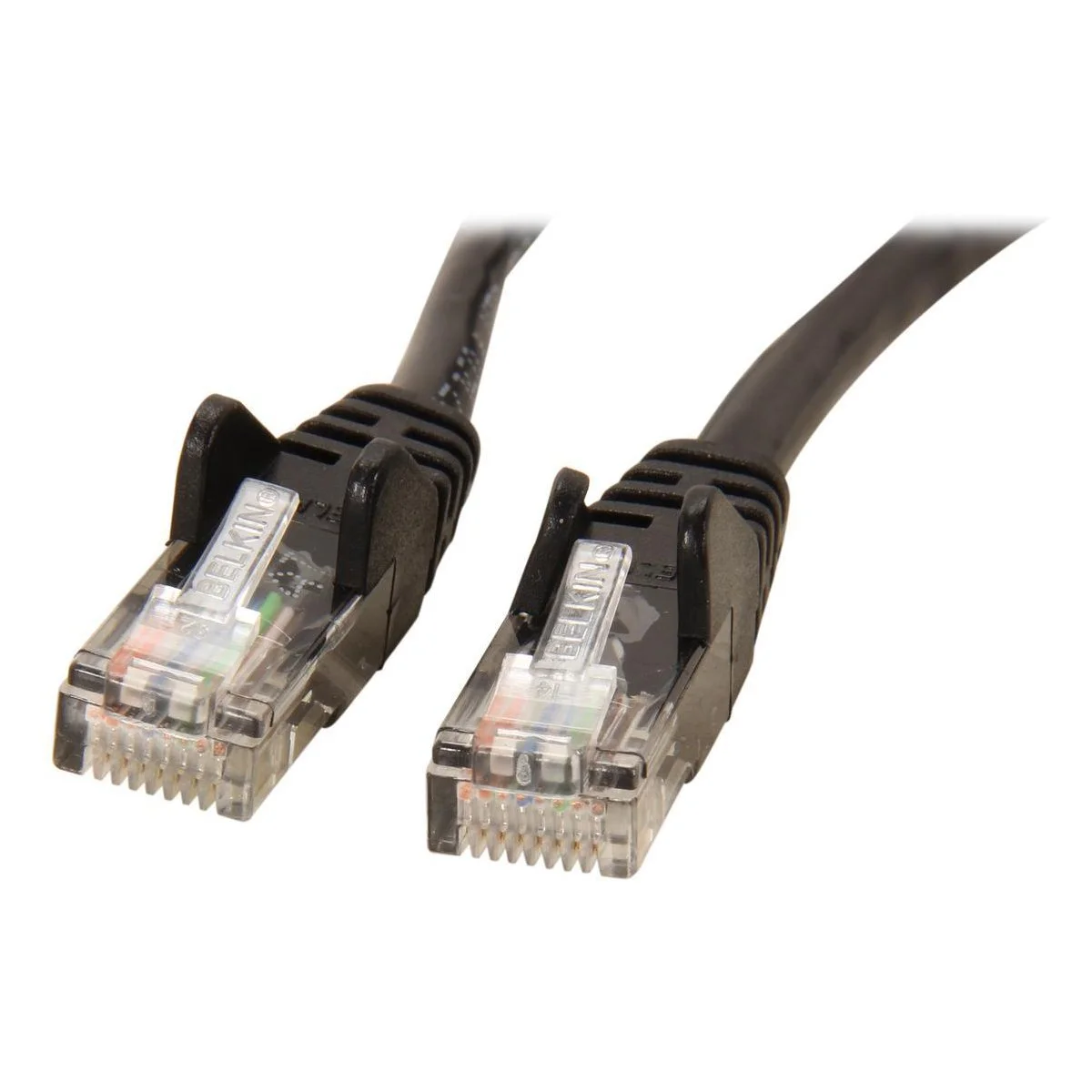 BELKIN Cat5e Patch Cable, RJ45 Male to Male, 5 ft, Black