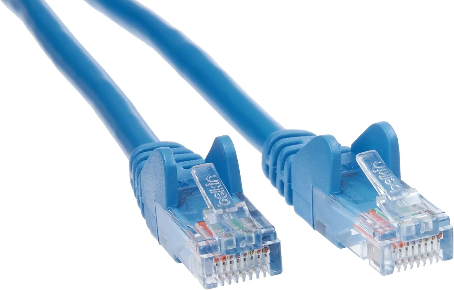 Belkin CAT5e Snagless Patch Cable, 15 ft, Blue