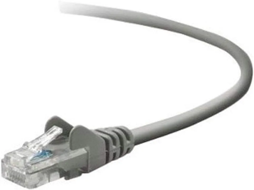 Cable,Cat5e,Utp,Rj45m/M,7,Gry/Red,Patch