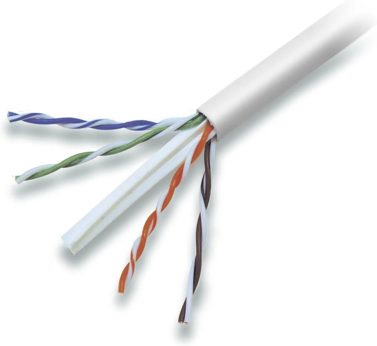 Belkin CAT6 1000-Foot Solid Bulk Cable (White)