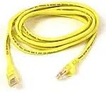 4FTCAT6 YLW Snagless Patch Cable RJ45 M/m