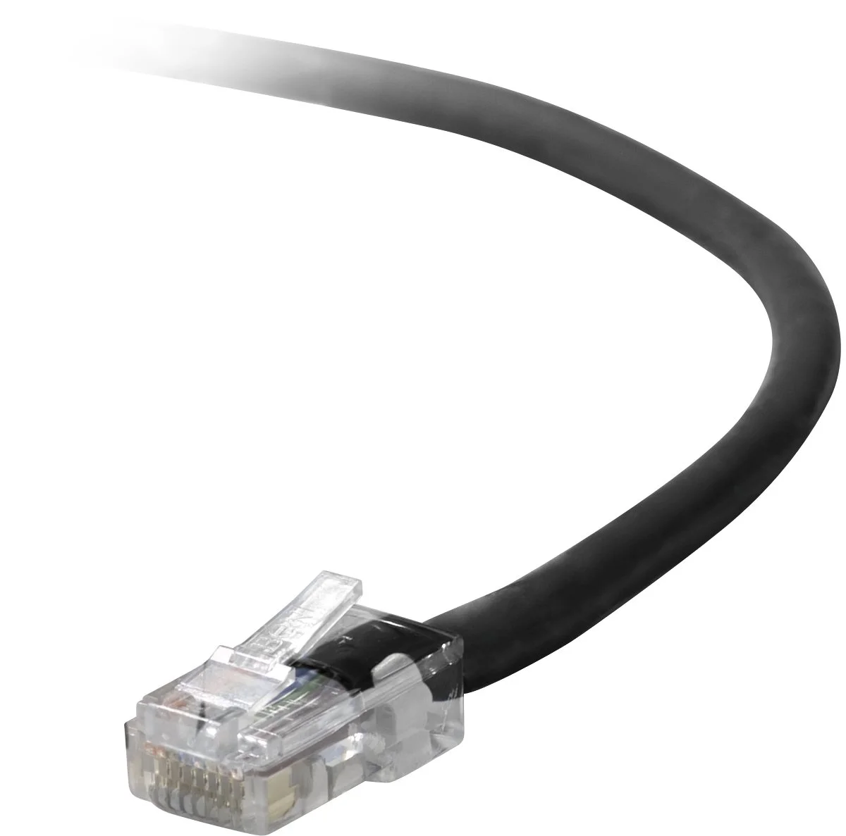 Belkin High Performance - Patch cable - RJ-45 (M) to RJ-45 (M) - 7 ft - UTP - CAT 6 - molded - black