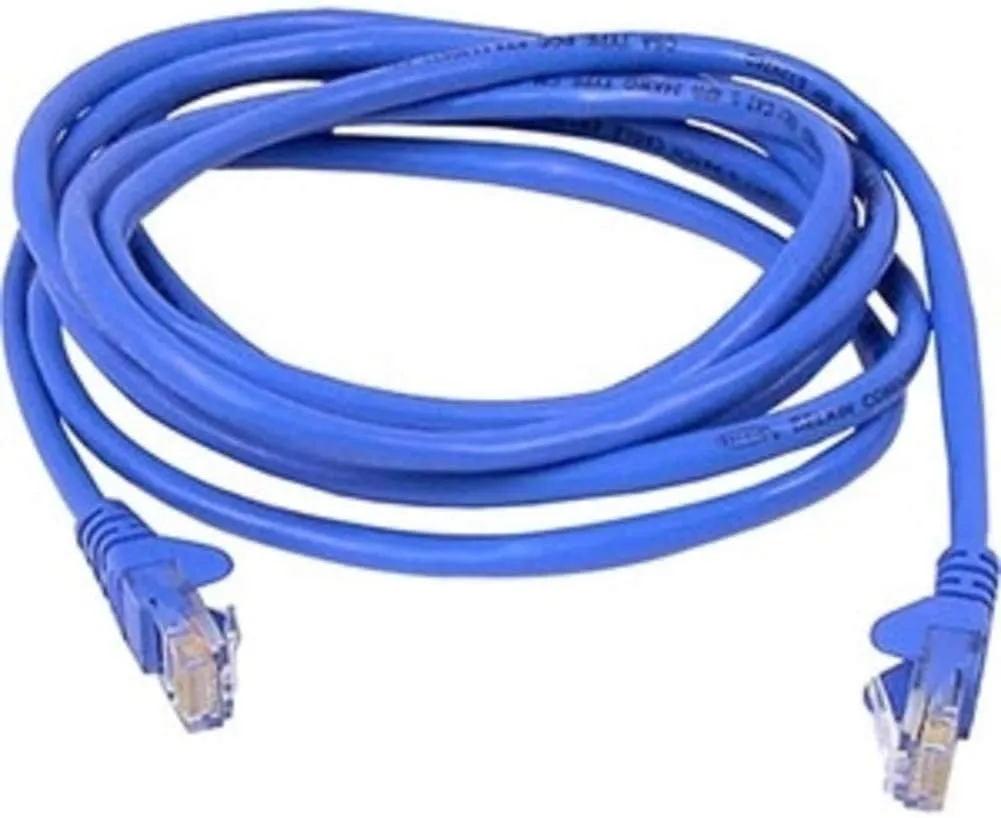 Belkin High Performance Cat. 6 UTP Patch Cable - RJ-45 Male - RJ-45 Male - 18in - Blue