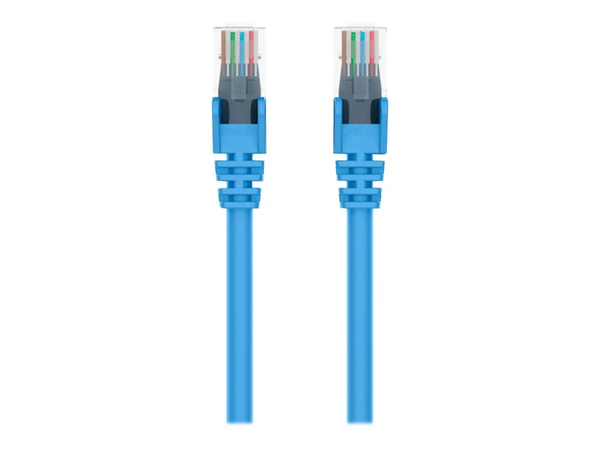 Belkin Snagless CAT6 Patch Cable RJ45M/RJ45M; 14 Blue (A3L980b14-BLU-S)