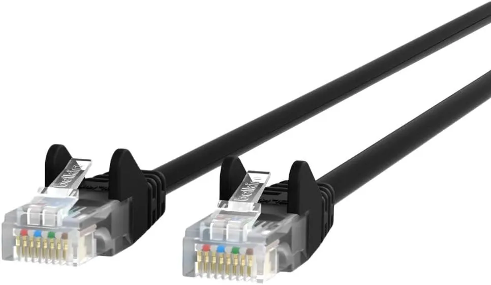 Belkin CAT6 Snagless Ethernet RJ45 M/M Patch Cable for Connecting to LANs or Internet for Use with 100-1000BASE-T Networks