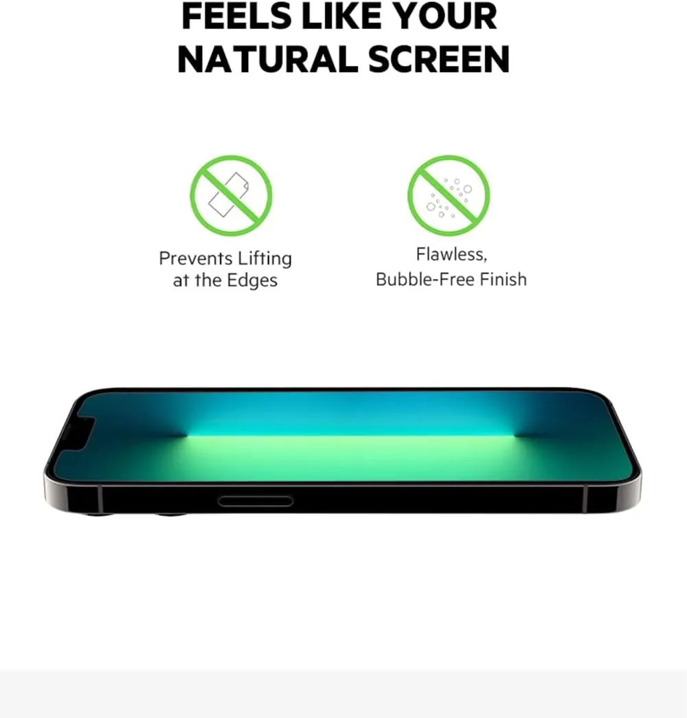 BELKIN ScreenForce TemperedGlass Anti-Microbial Screen Protector for iPhone 12/12 Pro/12 Pro Max