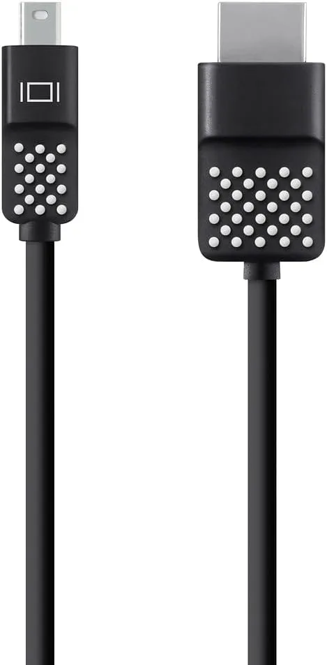 Belkin Mini Displayport To HDMI Cable 12ft - Compatible With 4k Monitors - HDMI to Displayport Cable - DP To HDMI Cable
