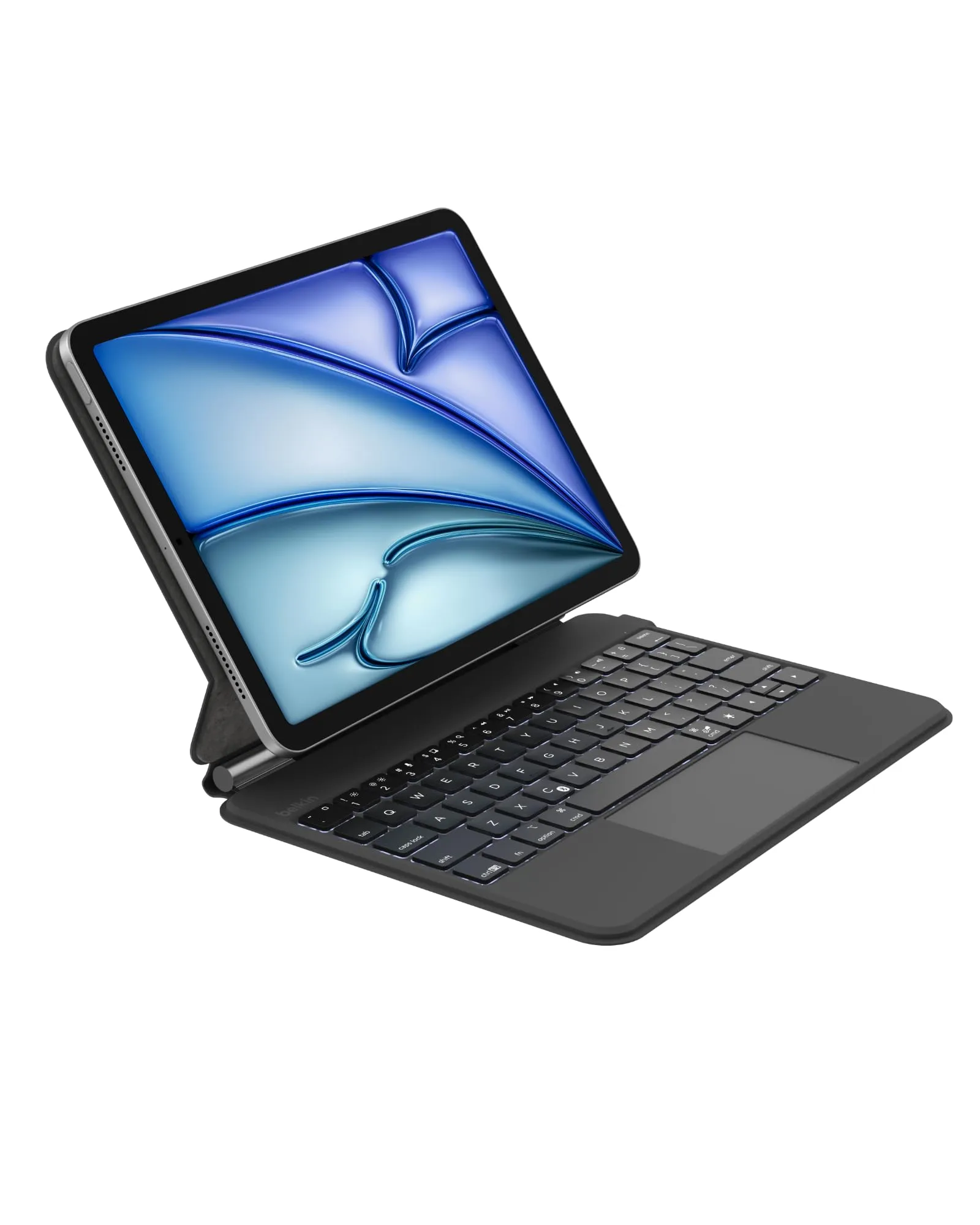 Belkin Pro Keyboard Case with Magnetic Stand, Backlit Bluetooth Keyboard, Trackpad & Apple Pencil Storage
