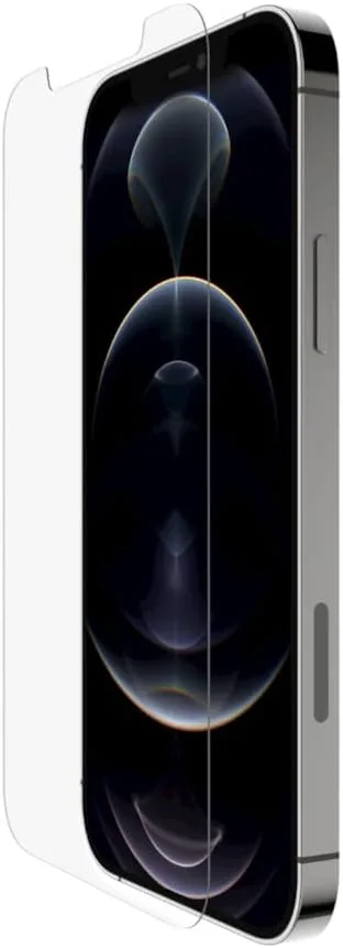 BELKIN ScreenForce TemperedGlass Anti-Microbial Screen Protector for iPhone 12/12 Pro/12 Pro Max