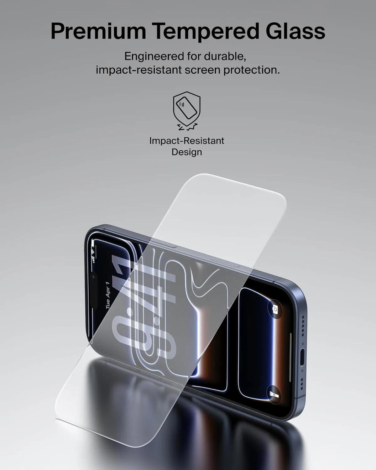 Belkin ScreenForce Screen Protectors for iPhone 17/16 Pro & 17 Pro Max