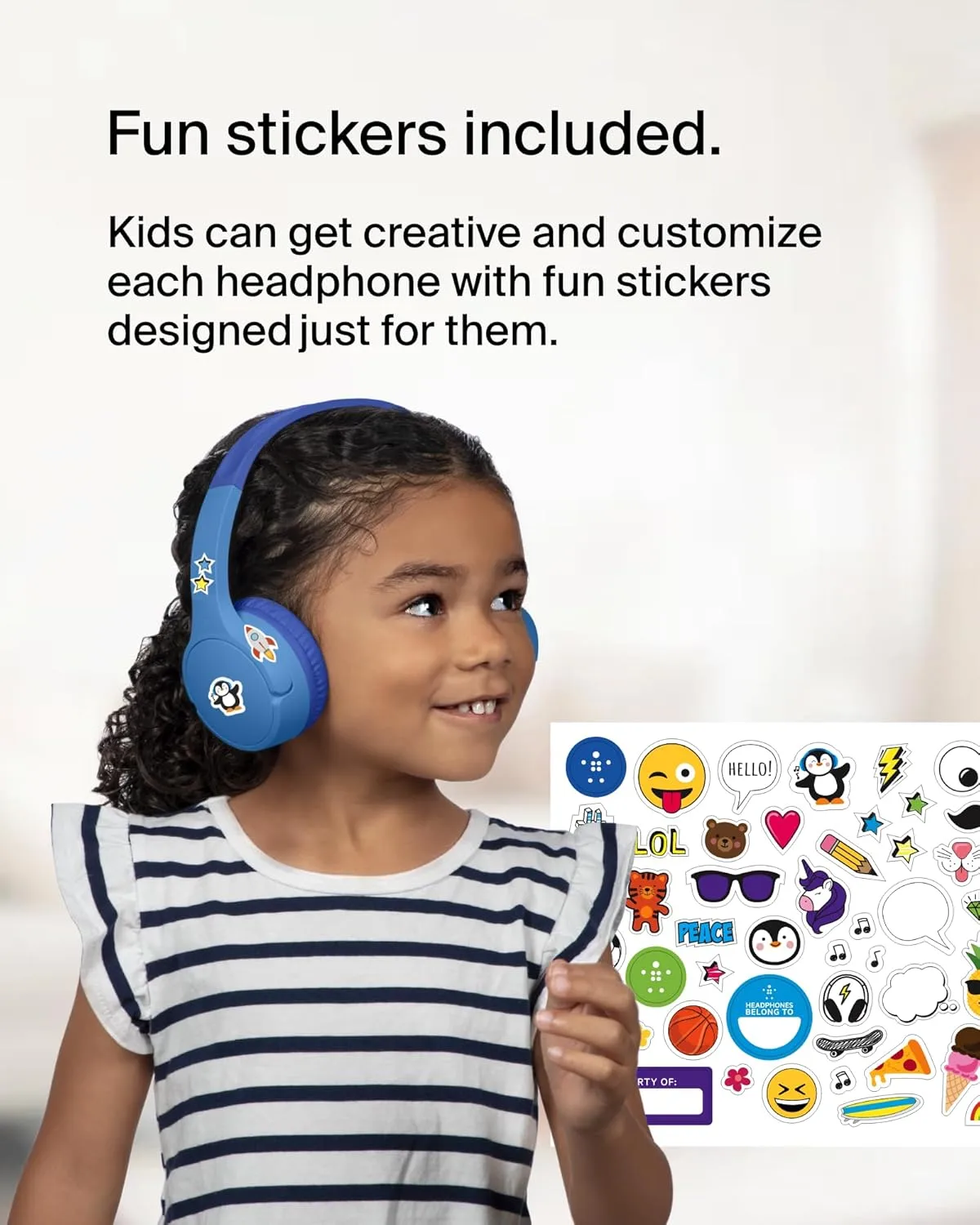 Belkin SoundForm Mini Kids On-Ear Headphones