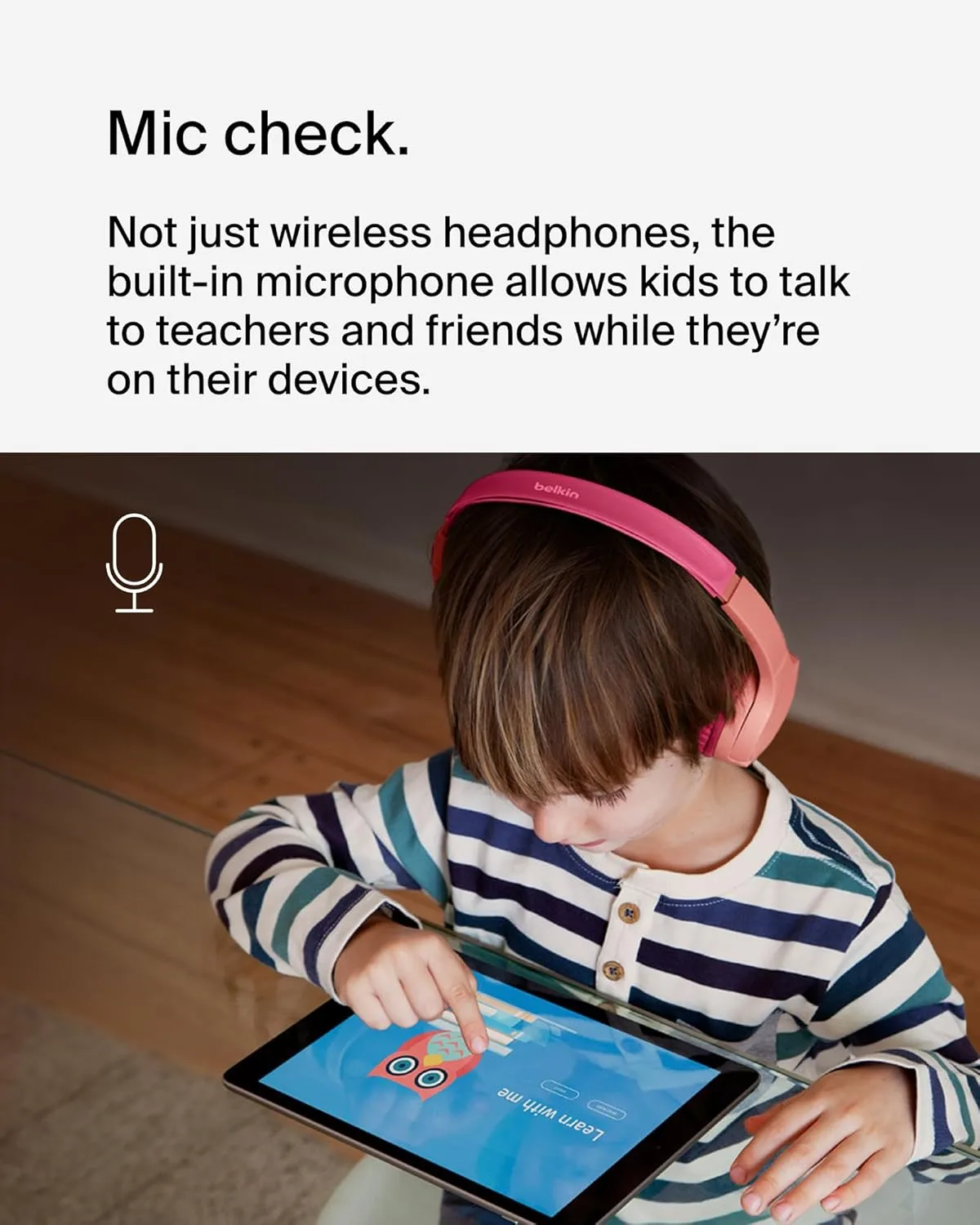 SOUNDFORM KIDS HEADPHONES,PINK