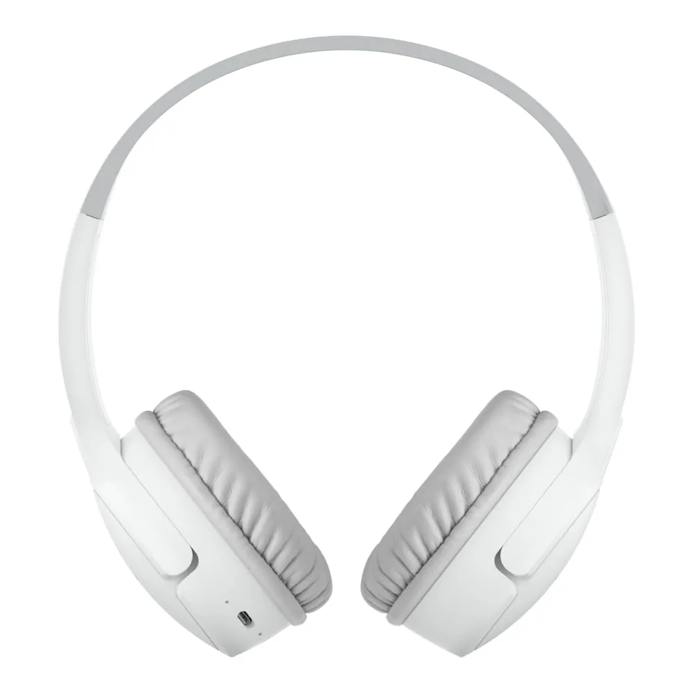 Belkin SoundForm Children's Mini Wireless Headphones with Built-in Microphone and Fun Sticker for 30 Hours Playback