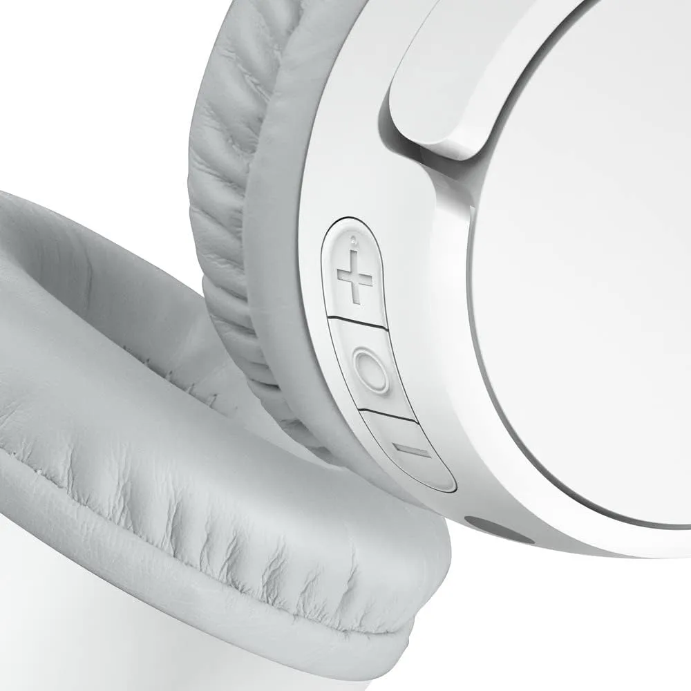 Belkin SoundForm Children's Mini Wireless Headphones with Built-in Microphone and Fun Sticker for 30 Hours Playback
