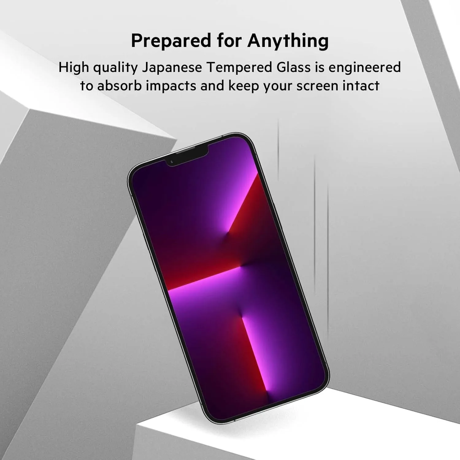 Belkin Tempered Glass Screen Protector for iPhone - Easy Align Tray