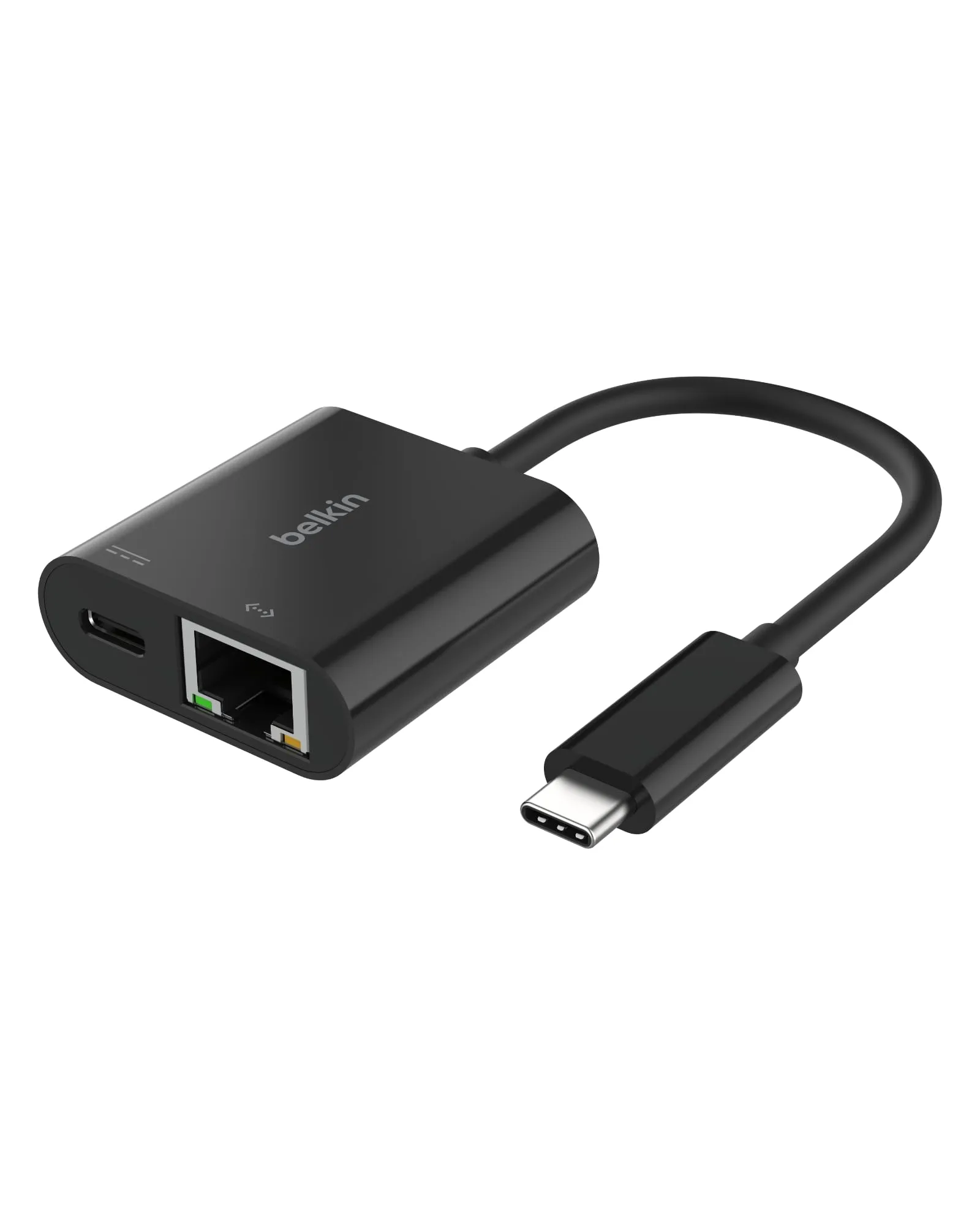 Belkin Connect USB-C to Ethernet + Charge Adapter 100W PD, Gigabit