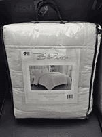 BellaRusso “Ivory Dreams” 3-Piece Reversible Coverlet Set (Queen)