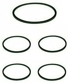 SONY CD Player Complete Set 5 Belts SONY CD Player Complete Set 5 Belts