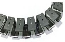 Tracks Bendable stainless steel-10x10-5M (Flat Top) Tracks Bendable stainless steel-10x10-5M (Flat Top)