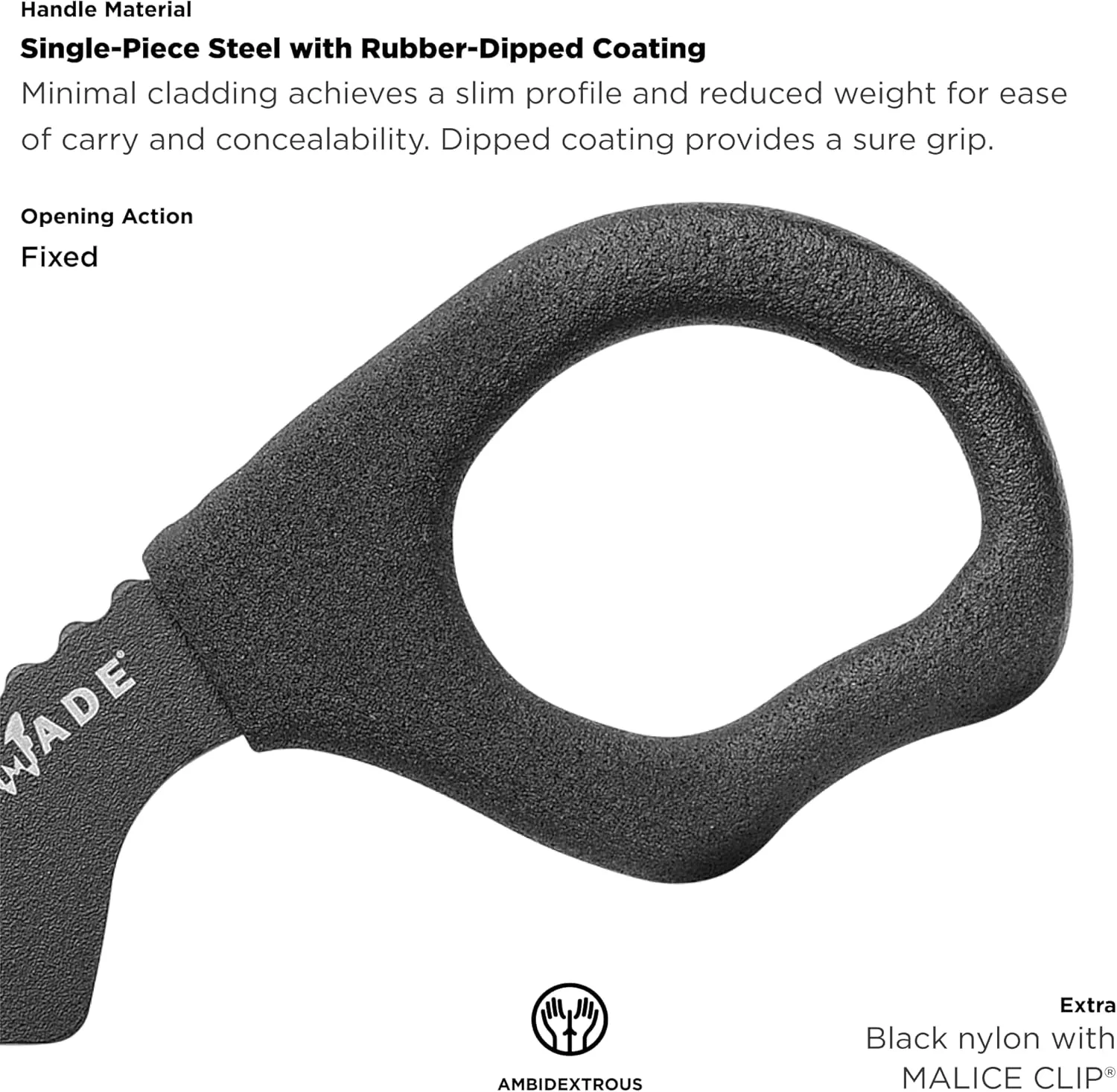 BENCHMADE Rescue Hook Safety Cutter