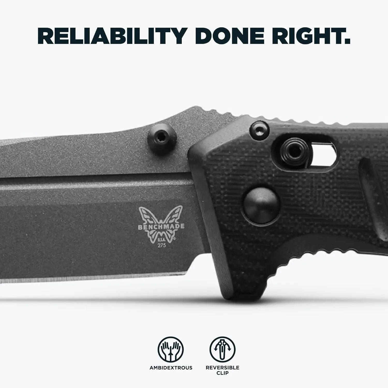 BENCHMADE Adamas 275 Tactical Folding Knife