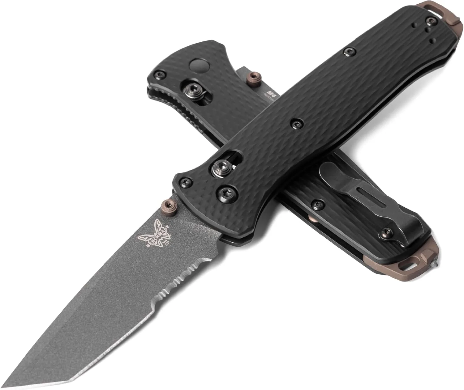 BENCHMADE Bailout 537 EDC/Tactical Knife, Tanto Blade, Aluminum Handle