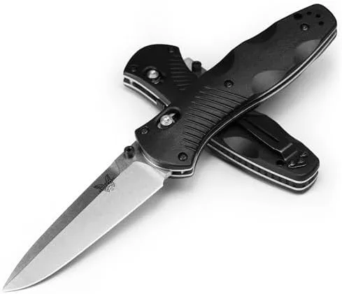 BENCHMADE Barrage EDC Folding Knife - Drop-Point Plain Edge