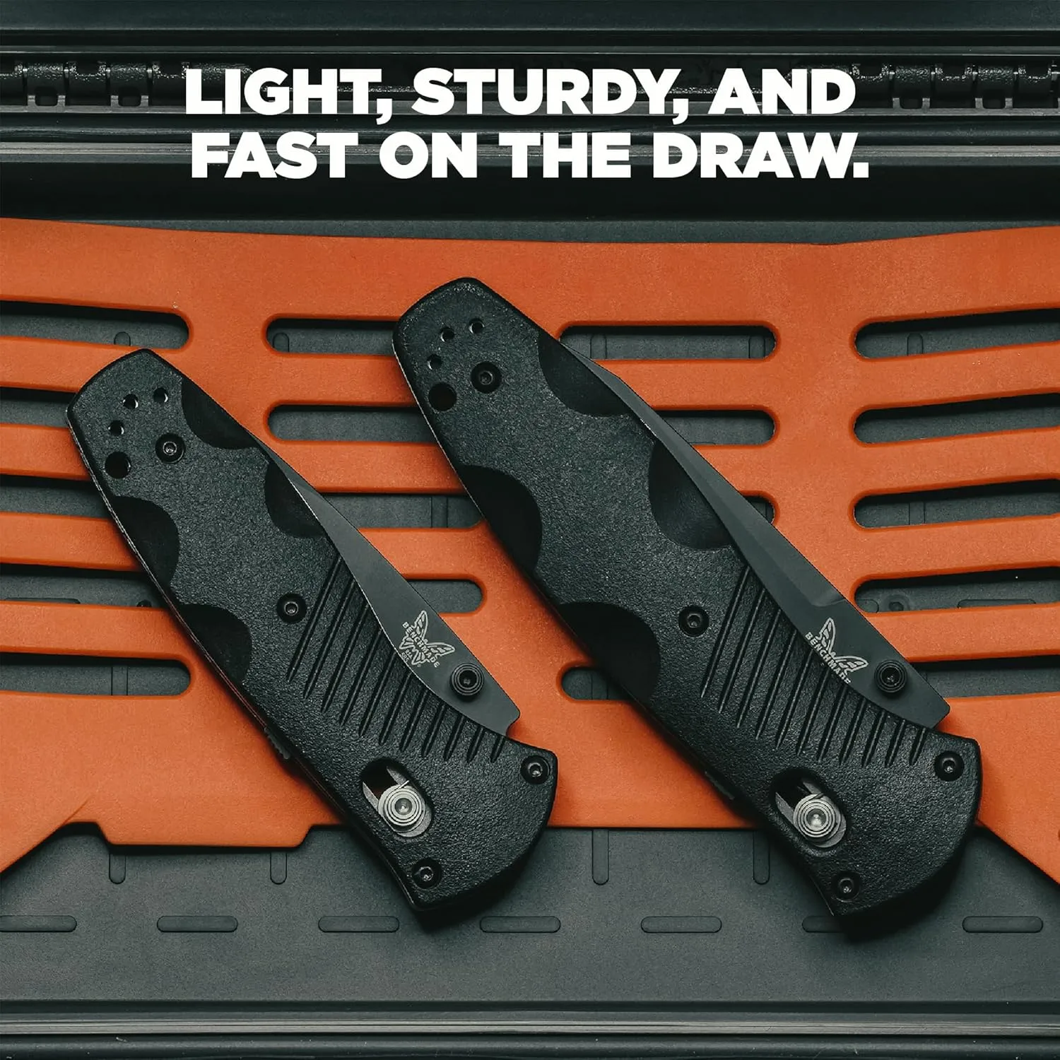BENCHMADE Barrage EDC Folding Knife - Drop-Point Plain Edge