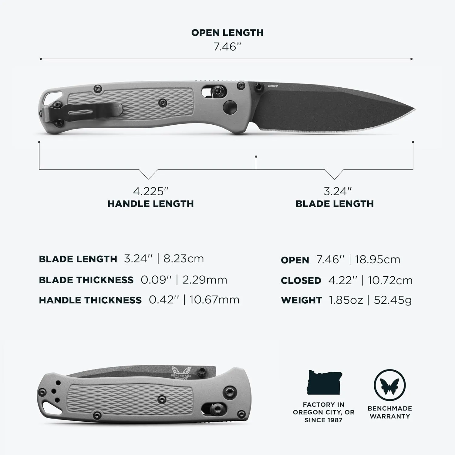 Benchmade - Bugout 535 EDC Folding Knife