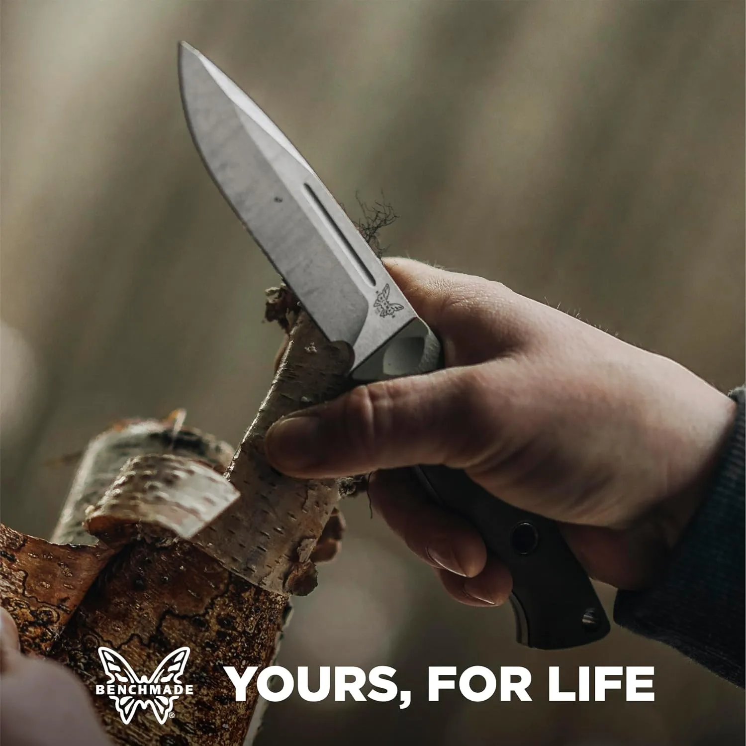 BENCHMADE Bushcrafter 163 Survival Fixed-Blade Knife
