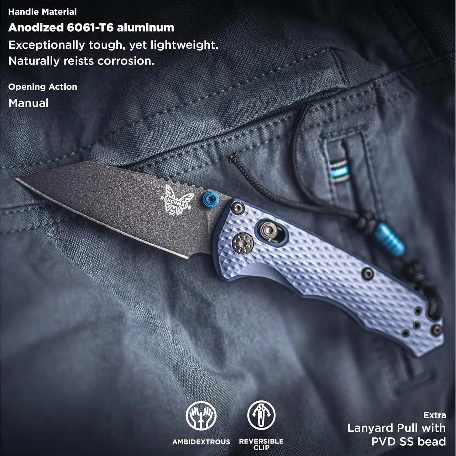 BENCHMADE Full Immunity 290 Tactical Knife