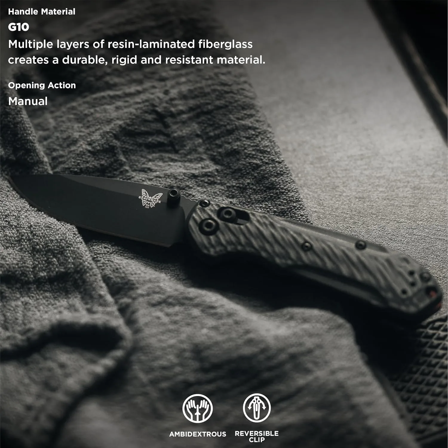 BENCHMADE Mini Freek 565 Folding EDC Knife