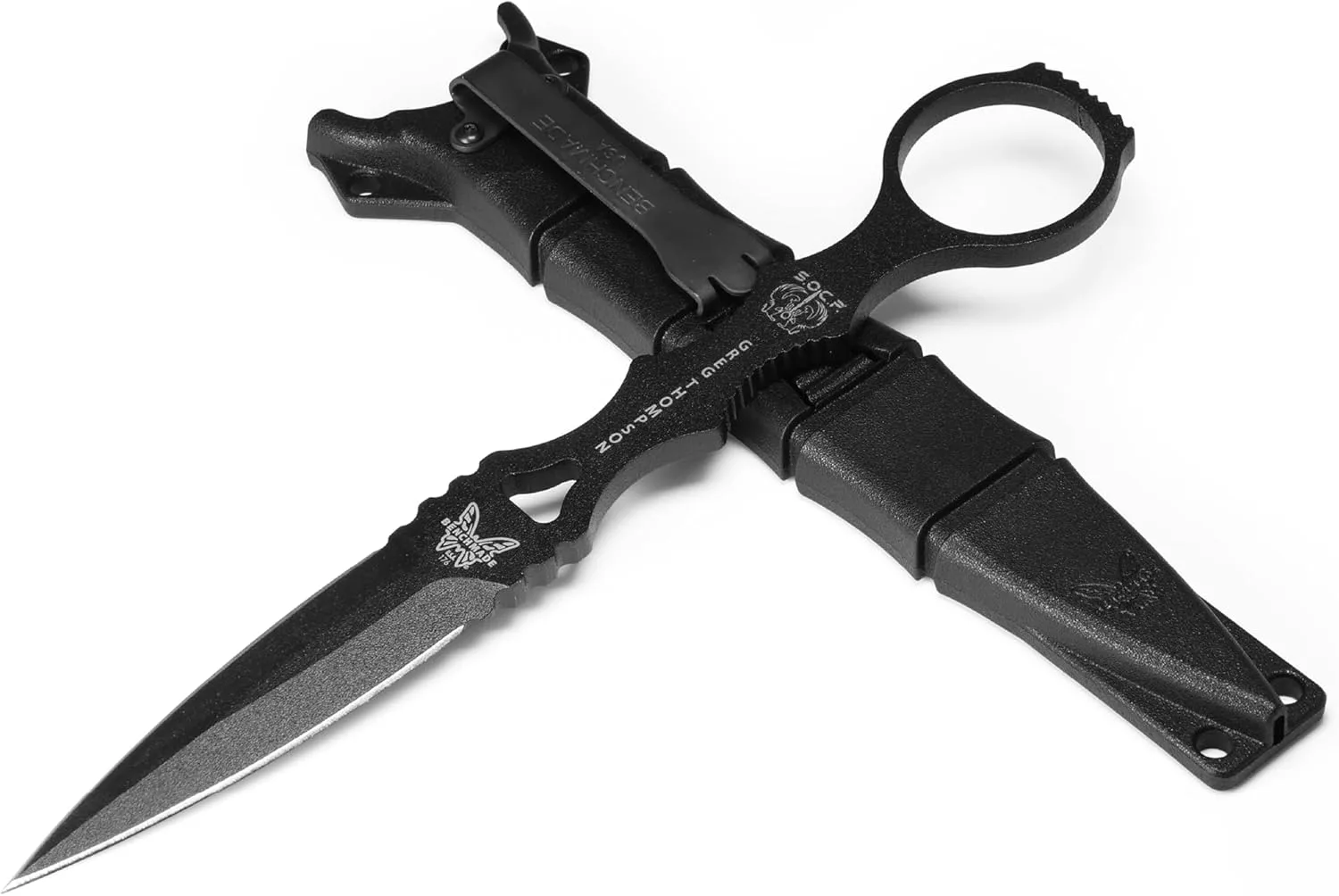 BENCHMADE SOCP 176 Skeletonized Dagger Fixed Blade Knife