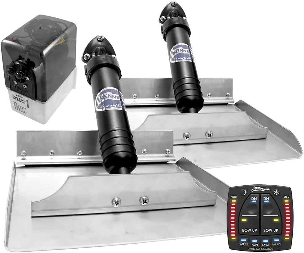 Bennett 1212ATP Hydraulic Trim Tabs w/Auto Trim Pro