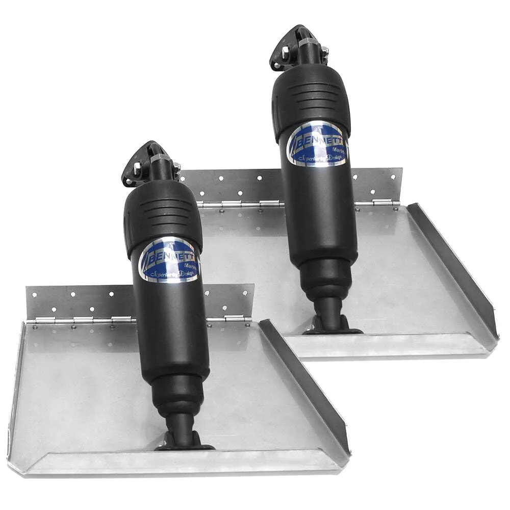 BENNETT MARINE BOLT Electric Edge Mount Limited Space Trim Tab Kit