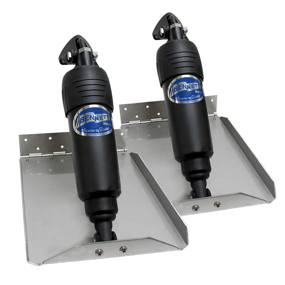 BENNETT MARINE BOLT Electric Edge Mount Limited Space Trim Tab Kit