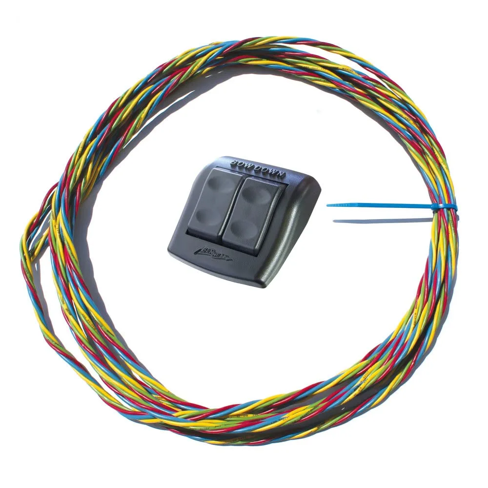Bennett ES2000A Euro-Style Waterproof Rocker Switch w/20' Wire