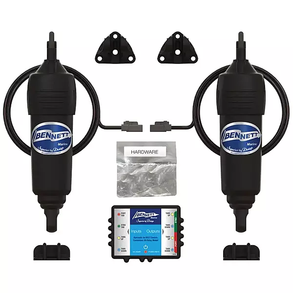 Bennett Marine Bennett HYDBOLTCON Hydraulic to Bolt Electric Conversion Kit, Large Electronic Switch
