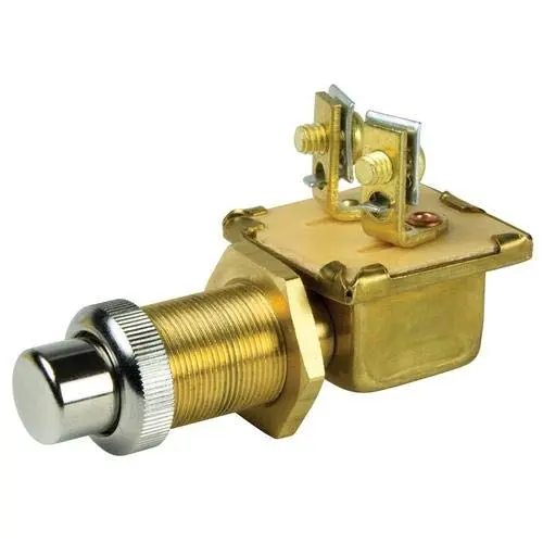BEP 1001503, 2 Position SPST Moisture Sealed Push Button Switch (Pack of 15 pcs)