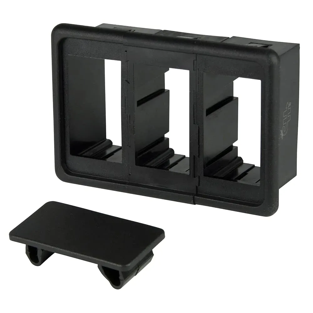 BEP 1001701 Triple Bracket Rocker Switches & Carriers