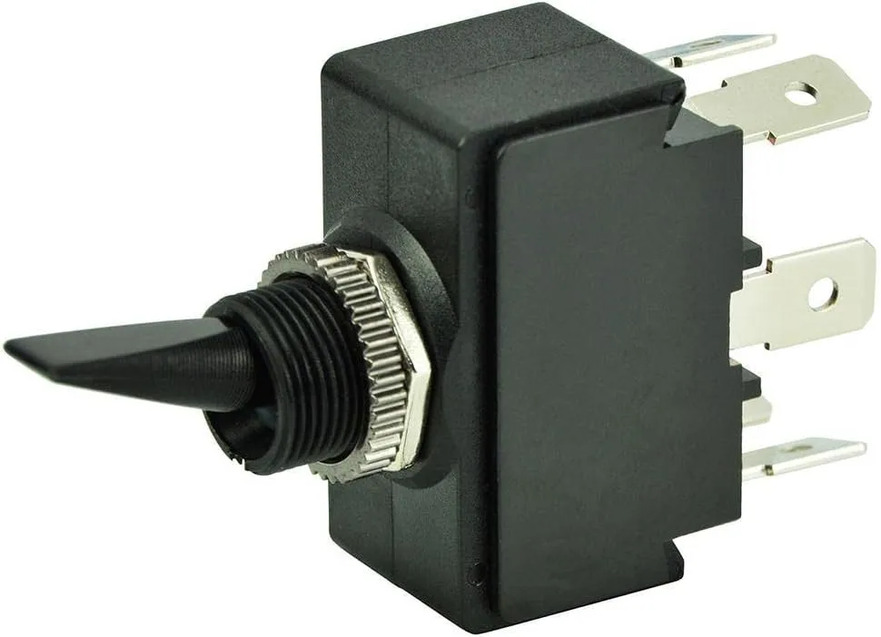 BEP 1001905 DPDT On/Off/On Nylon Toggles