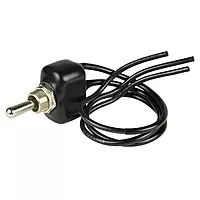 BEP 1002003 SPST PVC Coated Toggle Switch With Wire Leads - Off/(On)
