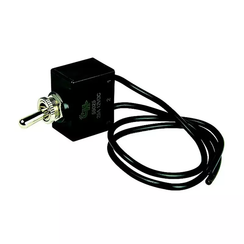 BEP 1002010 SPST Sealed Toggle Switch With Wire Leads - Off/On